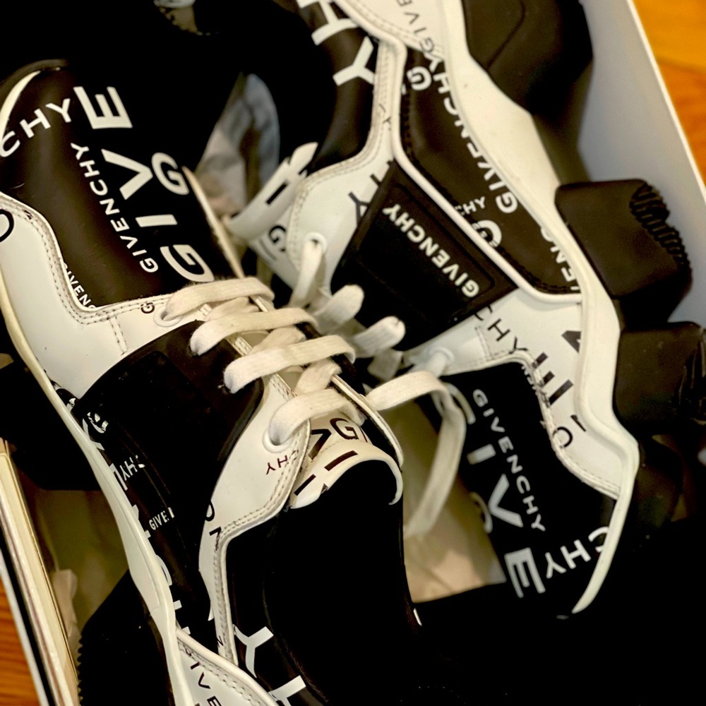 Black & White Designer Sneakers